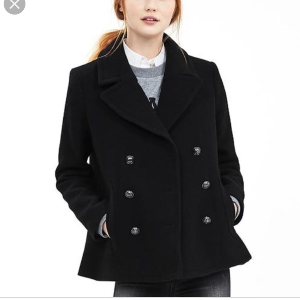 Banana Republic • Double Breast Pea Coat